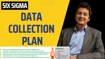 Data Collection Plan with Examples | Six Sigma | Urdu & Hindi