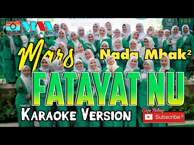 Mars FATAYAT NU Karaoke Version || Micro Arrangger Keyboard class=