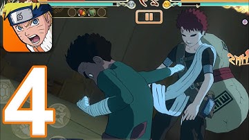 Naruto: Ultimate Ninja Storm Mobile - Gameplay Walkthrough Part 4 - Chunin Exam Arc (iOS, Android)