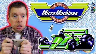 Micro Machines Racing Video Game History & Review! (NES, SNES, PS) - The Irate Gamer