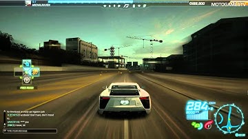 Need for Speed World - Lexus LFA Gameplay