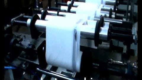 THREADING ROLLING TRASH BAG MAKING MACHINE