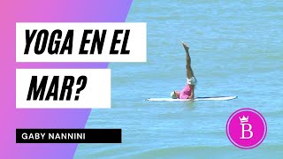 Yoga en el mar Desde Surf al Stand Up Paddle, Gaby Nannini 40 años de beachboy