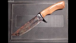 СТАРЫЙ НОЖ в новый - Реставрация старого ножа своими руками
