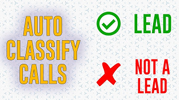Auto Classify Non-lead Calls From Employees And Vendors!