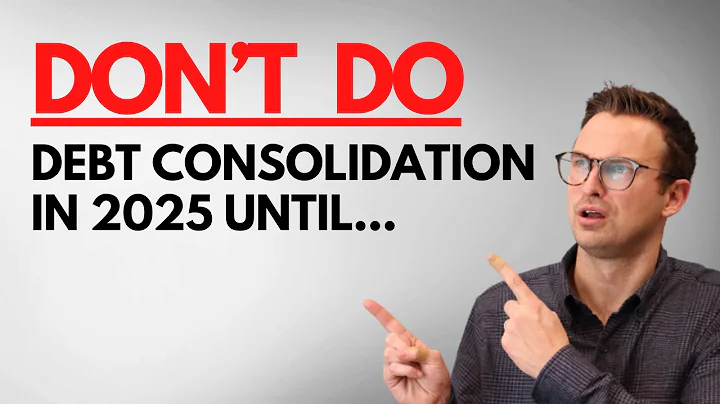 DON'T Do Debt Consolidation in 2025 Until You Realize 3 Crucial Things