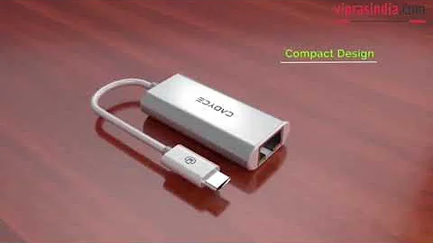 Cadyce USB-C™ to Gigabit Ethernet Adapter CA-C3GE...viprasindia.com