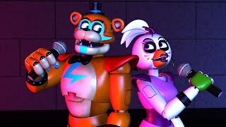 Glamrock Freddy x Glamrock Chica sing a love song duet (FNaF Security Breach | SFM animation)