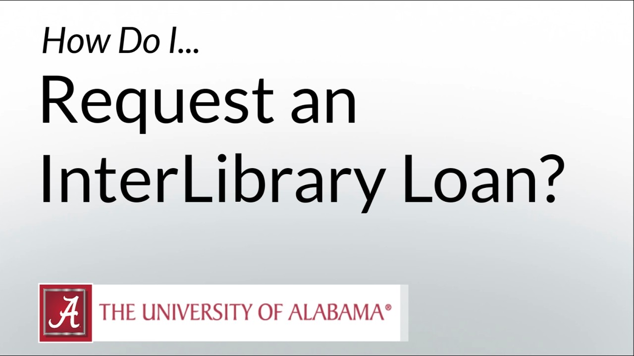 Thumbnail for How to Place an Interlibrary Loan at UA Libraries (2026)