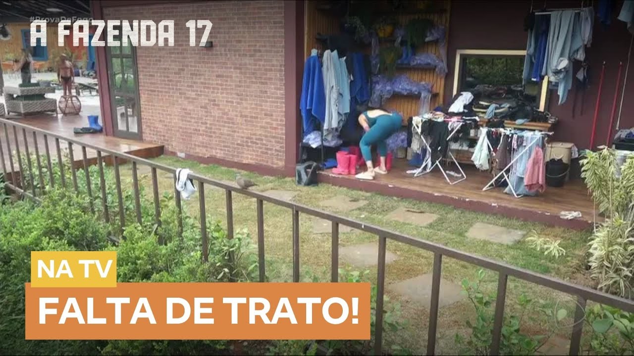 Tàmires toma punição por não respeitar chamado para obrigação | A Fazenda 17