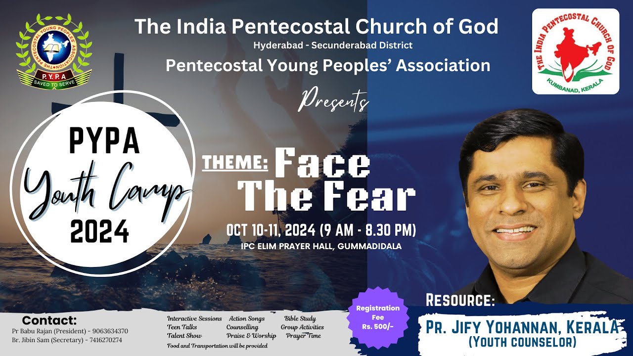 PYPA YOUTH CAMP 2024 | DAY 2 | EVENING SESSION | LIVE | Visual Media ...