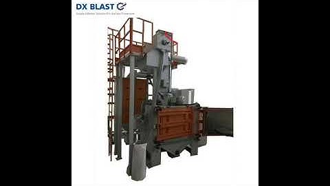 DX-BLAST Rotary table (turntable) shot blasting machine