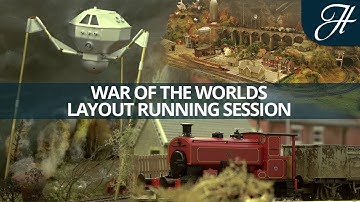 War of the Worlds Model Railway Layout - Exclusive Running Session