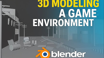 How to Model a Game Environment in Blender Step by Step