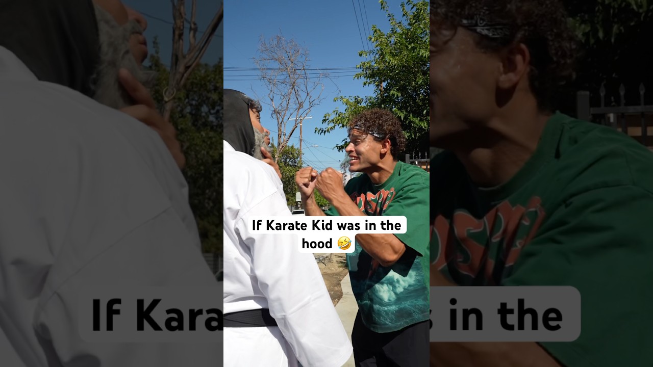 Если бы Карате-пацан был в районе‼️🤣 