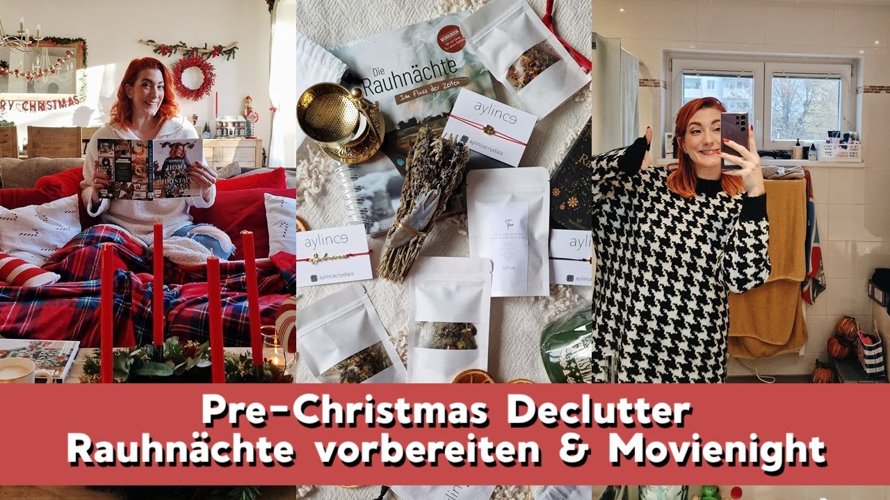 Pre-Christmas Declutter, Rauhnächte vorbereiten, Movienight // Weekly Vlog 113 | Sabrina Sterntal