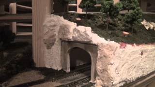 N Scale Layout Update #6 - Plaster, Rocks, Christmas Gifts (12-25-12)