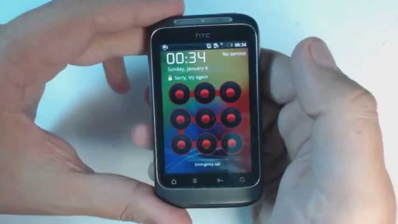 Htc Wildfire S Hard Reset Youtube