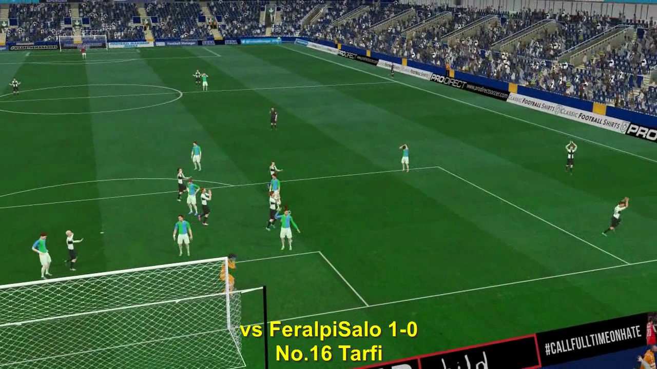 [FM2017]Parma 16-17 All Goals Highlight