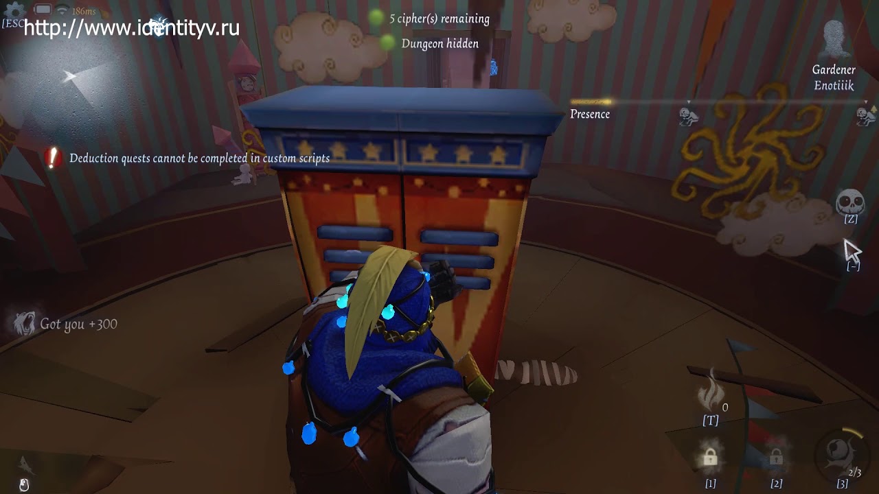 All animations of getting survivors from locker / Identity v