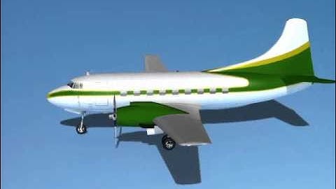 Dreamscape Martin 404 Executive 9 3D model from CGTrader.com