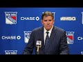 NYR vs EDM: Peter Laviolette Postgame Media Availability | March 16, 2025