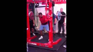 170kg Squat Fail!