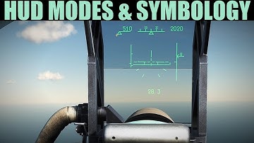 Su-27, Su-33, Mig-29 & J-11A: HUD Modes & Symbology Tutorial | DCS WORLD