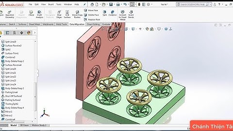 Tách khuôn nhựa trong Solidworks