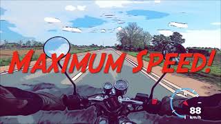 Skyteam Ace 125cc | GoPro HERO8 | Top Speed | Stock