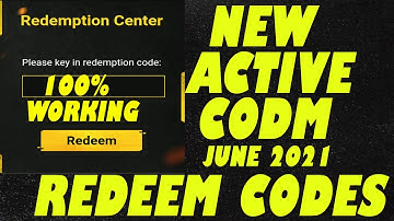 *June 2021*Call Of Duty Mobile New Redeem Code|CoD Mobile Redeem Code Garena for Epic Skin Character