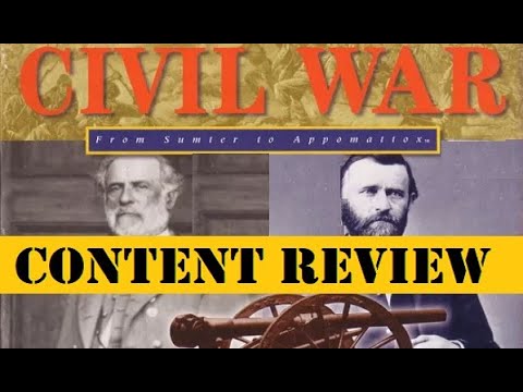 American Civil War: From Sumter to Appomattox (1996) by Interactive Magic - Content & Gameplay