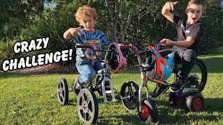 Crazy Race Challenge!! Can I Ride IT?!?!
