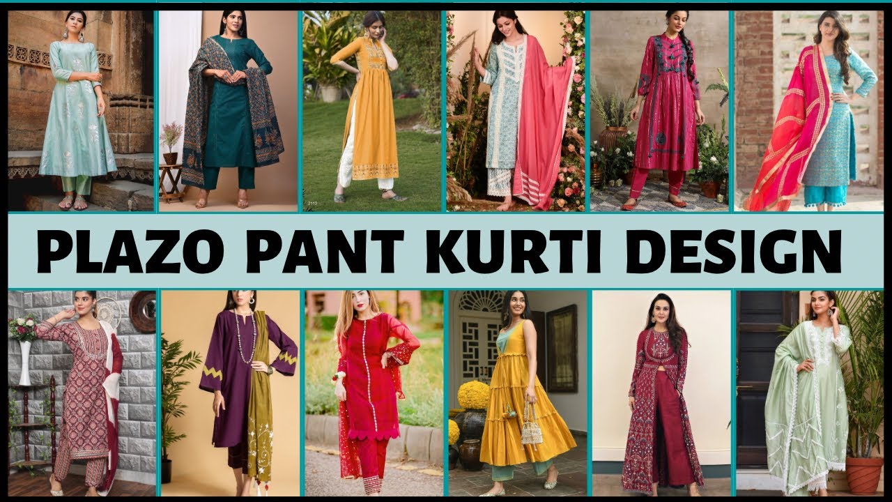 Palazzo Pant suit Design Latest Images | Punjaban Designer Boutique