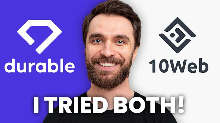Durable vs 10Web (2025) – Best AI Website Builder for Speed, SEO & Customization!