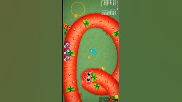 🥶🔥 Worms Zone io Little big snake game video #shorts #snake #game #wormszone #saampwalagame