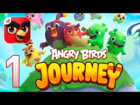 Angry Birds Journey: Gameplay Walkthrough Part 1 - Level 1-24 Completed! (iOS, Android)