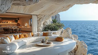 Download Lagu Elegance Cafe Porch | Smooth Jazz Melodies In Cliffside With Gentle Wave Sound For Happy Moods MP3 Download Lagu Elegance Cafe Porch | Smooth Jazz Melodies In Cliffside With Gentle Wave Sound For Happy Moods MP3