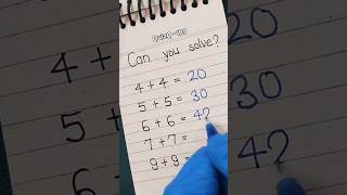 If you are a genius than solve in faster mode🤔 #maths #puzzle #viral #shorts #video #trending #quiz