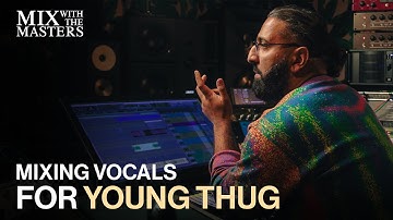 Bainz mixing vocals for Young Thug | Sneak Peek
