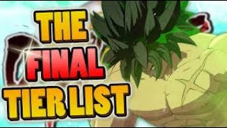 BROLY (DBS) IS S TIER LIST