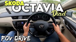 SKODA OCTAVIA | ASMR | 2.0L TDI DSG 148BHP | 4K Highway POV Drive