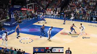 NBA 2K27 - New York Knicks vs Philadelphia 76ers - Gameplay (PS5 UHD) [4K60FPS]