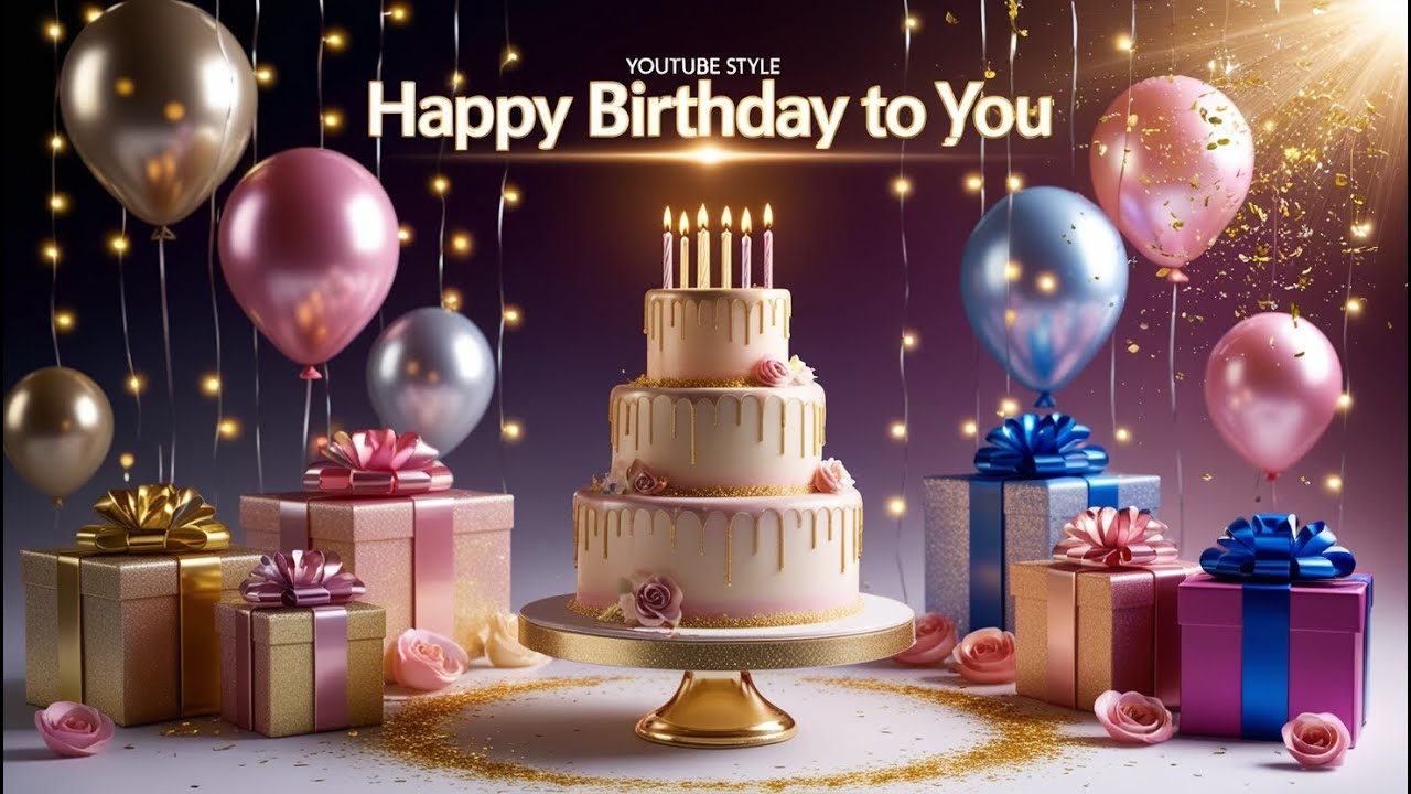 🎂 Happy Birthday to You! 🎉 Best Birthday Song & Wishes 2024 | Birthday Greetings