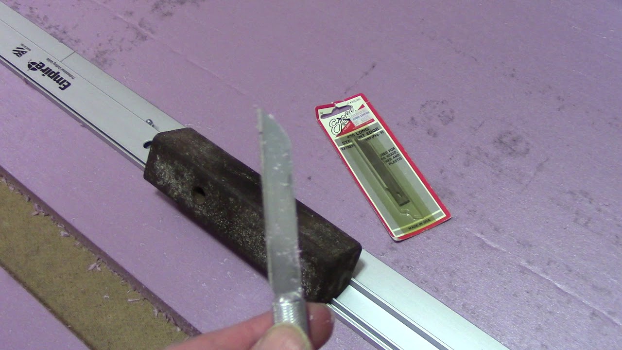 20171231 Cutting foam for the logging run risers