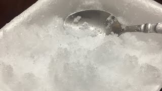 ASMR FREEZER FROST SCRAPING & EATING/ flaky ICE/ CRISPY ICE/ ICE EATING/ HIELO/ makan es