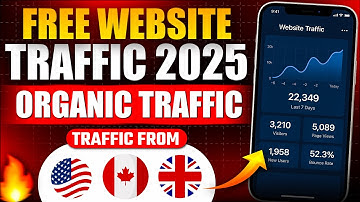 Free Website Traffic 2025 | Get 100% Organic Traffic From Google | Website Traffic From USA & UK