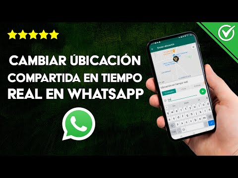 Cómo Cambiar o Actualizar la Ubicación Compartida en Tiempo real de WhatsApp