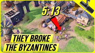 Season 7 Build Order - The BUSTED Byzantine Rush [AoE4]