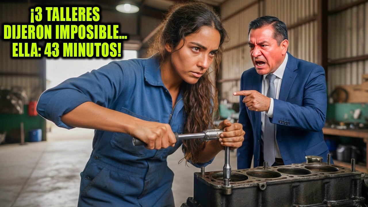 3 taller dijo IMPOSIBLE… ella lo resolvió con 1 SENSOR de $3,200 en 43 minutos